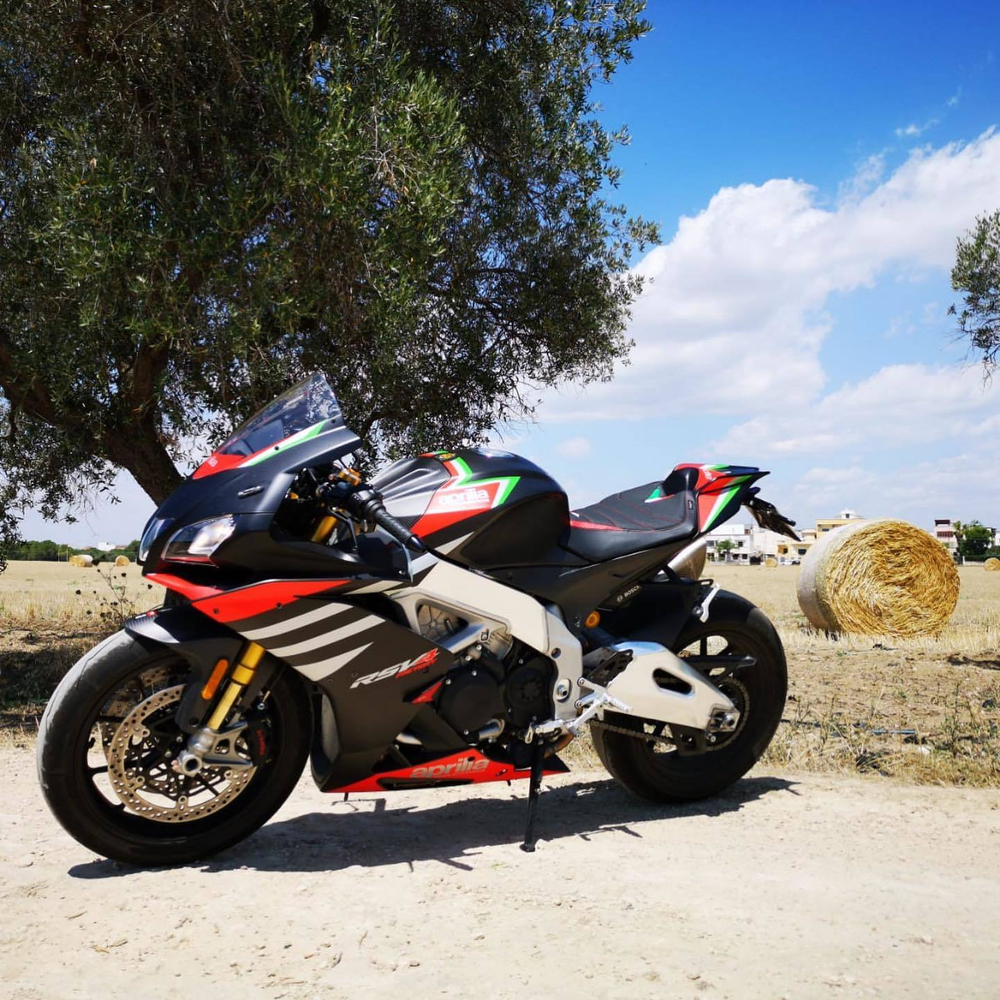 Aprilia RSV4 /R/RR/RF/Factory 2009-2020 Tappezzeria Italia чехол для сиденья ультра-сцепление (Ultra-Grip)