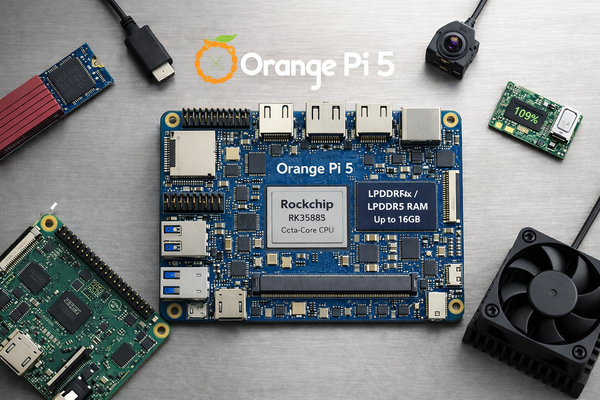 Orange Pi 5 — обзор мощного одноплатного компьютера и его возможностей