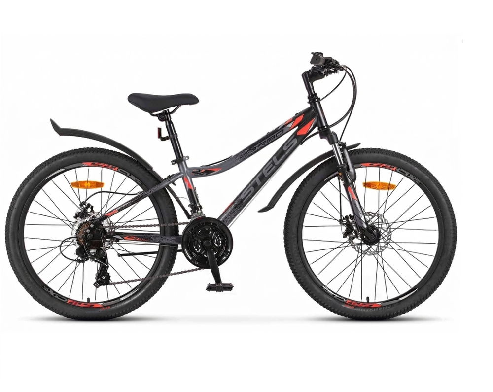Велосипед 24" Stels Turbo 410 MD р.12" Черный/красный