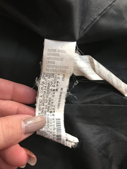 Пальто Zara для романтического образа, маркировка М, визуально на 46 размер