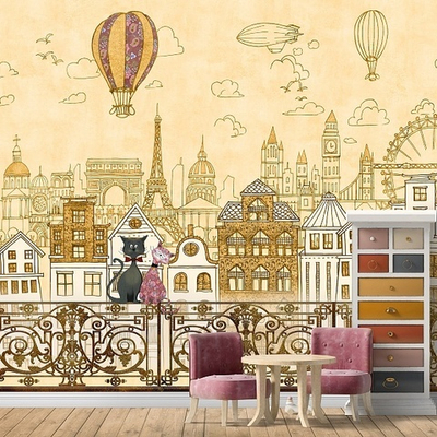 Обои и панно Affresco, коллекция  СКАЗКИ AFFRESCO