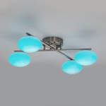 Citilux ATMAN SMART CL226A141 RGB LED Умная люстра Матовый Хром