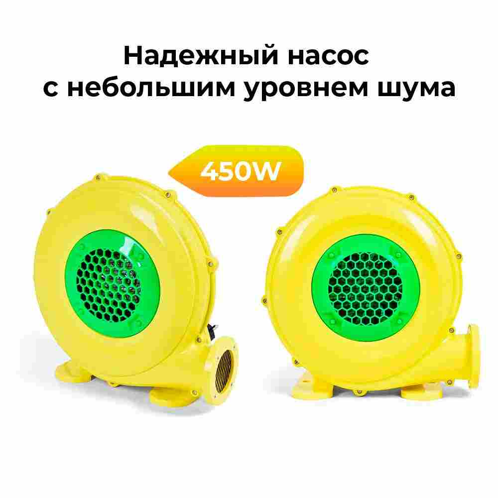 Батут для дачи "Замок радости" 3.4*2.8*2,05 м