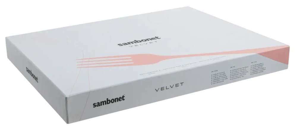 Sambonet Набор столовых приборов «Бархат» 30 шт. (6 персон)