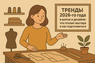 Топ-тренды шитья 2026 и советы для портных
