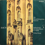 Gerhard Bosse, Bachorchester Des Gewandhauses Zu Leipzig / Bach - Die Brandenburgischen Konzerte (2LP)