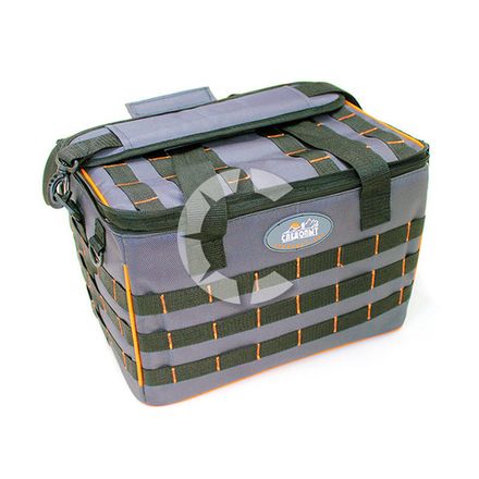 Сумка рыболовная "СЛЕДОПЫТ" Base Lure Bag XL, 38х26х25 см, цв. серый, без коробок/5/