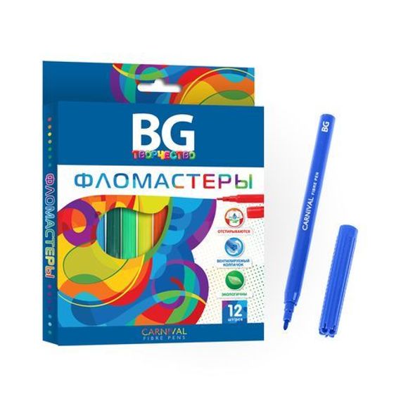 Фломастеры "CARNIVAL", 12 цв
