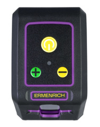 Лазерный уровень Ermenrich BASE LT40, фиолетовый