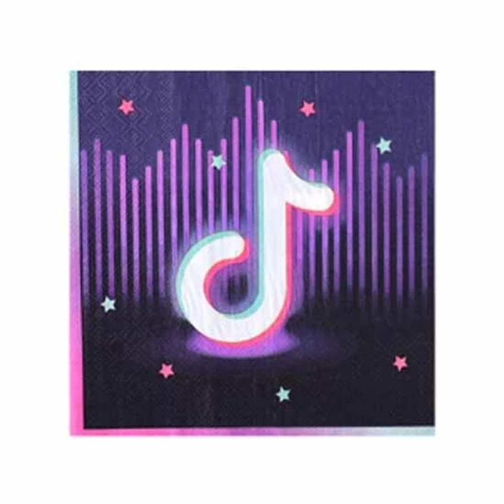 Салфетка Блогер Party 33см 12шт