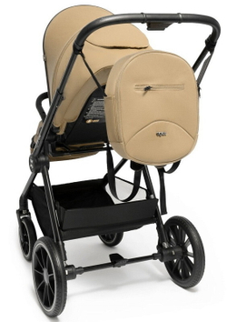 Коляска Agex Life 3 в 1 с автокреслом i-Safe Grey ALB269 Beige (Бежевый)