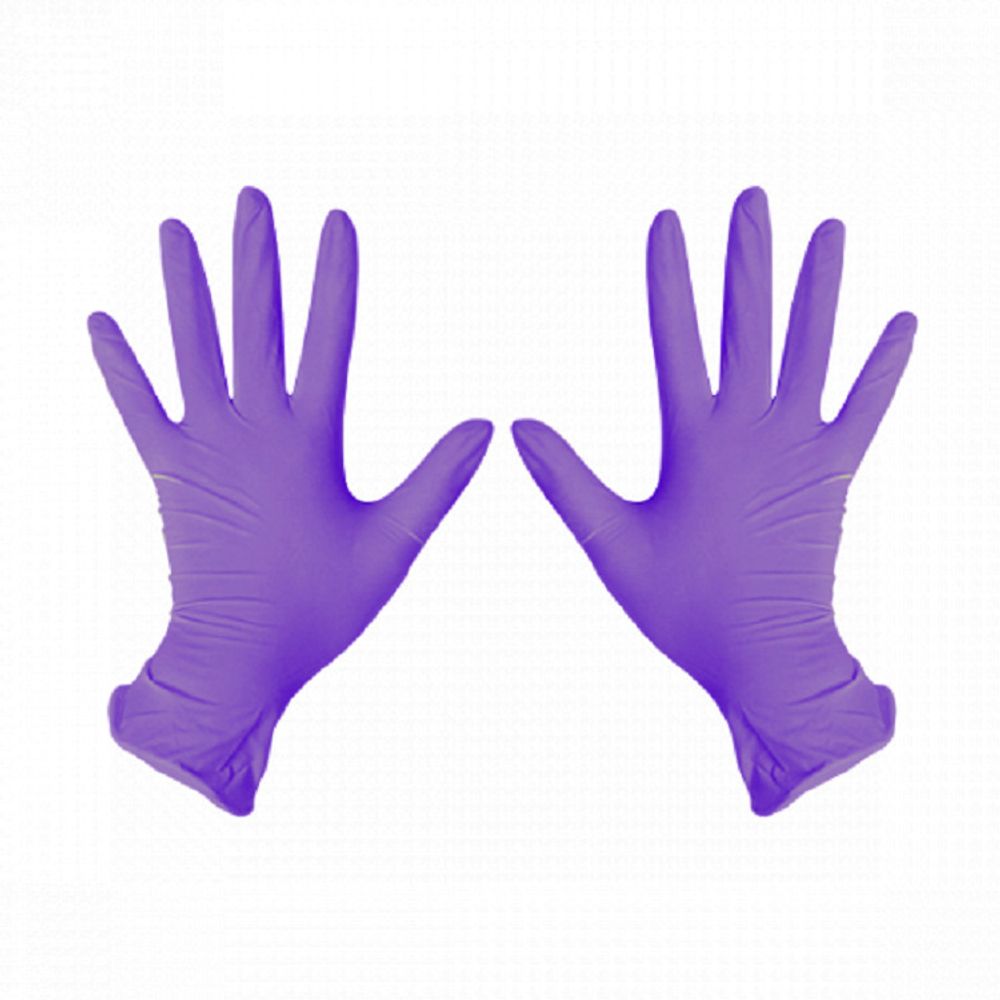 NitriMAX Перчатки нитриловые фиолетовые размер S, 100шт