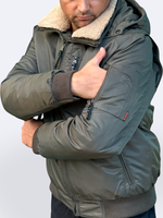 Куртка бомбер Corbona Зима олива