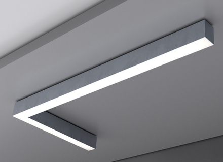 Накладной светодиодный светильник 86.4Вт 4000K