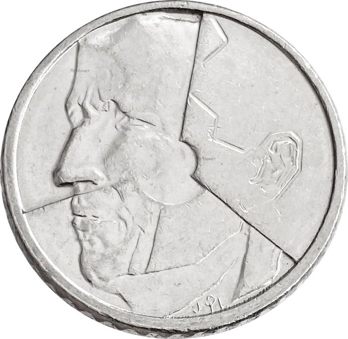 50 франков 1987-1993 Бельгия XF-AU