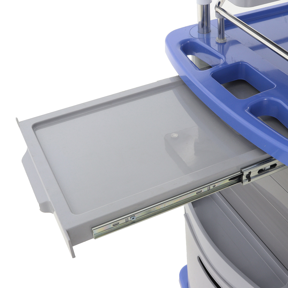 Тележка медицинская Med-Mos ЕТ850-01 ТМ-020АН-00 для экстренной помощи и реанимации