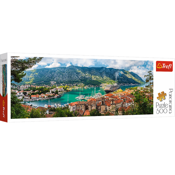 Puzzle &quot;500 Panorama&quot; - Kotor, Montenegro / 500 px