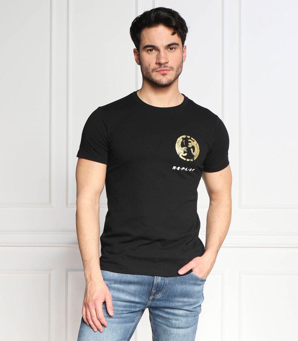 футболка Replay - черный(M6477.000.22662)