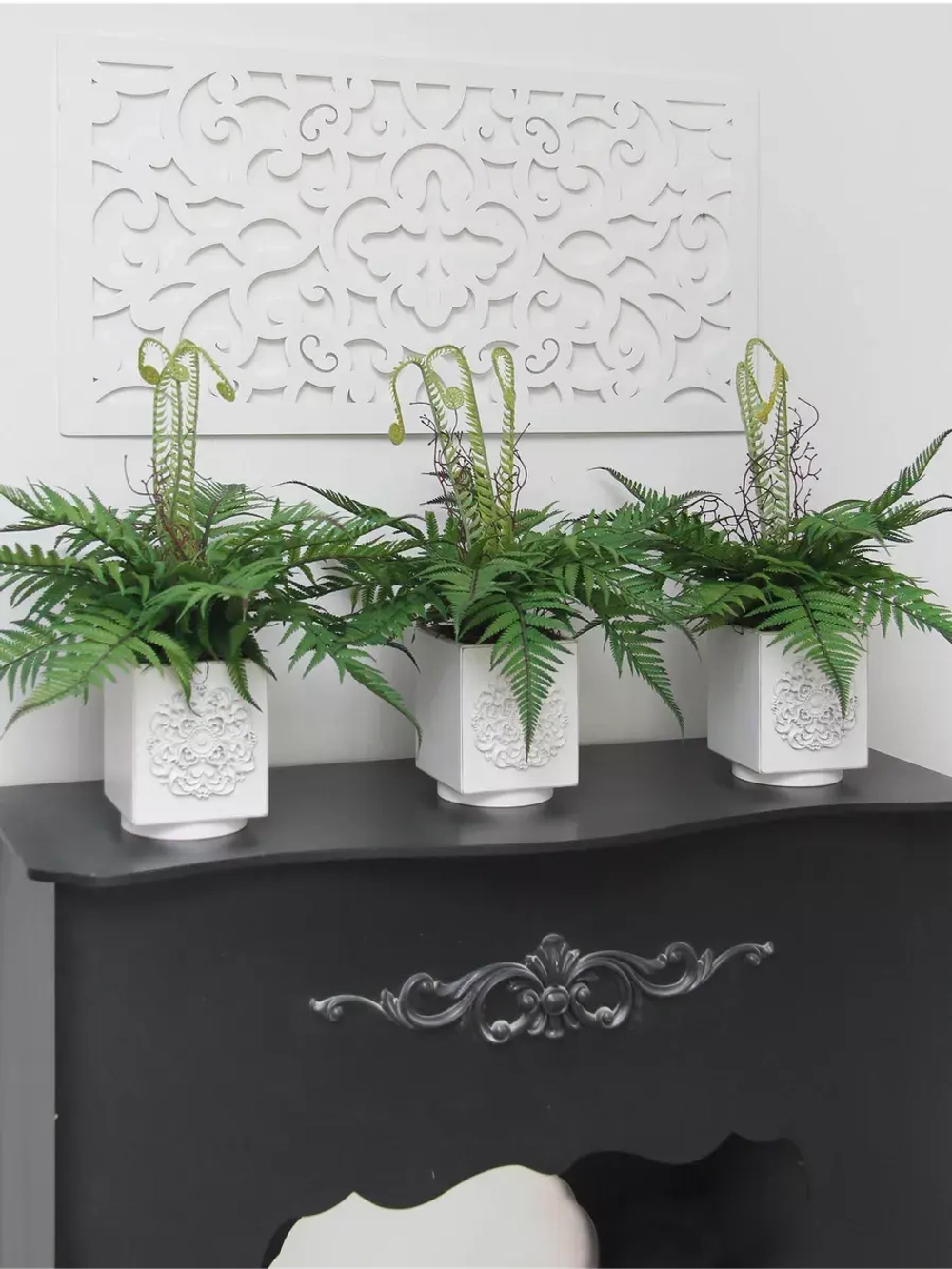 Искусственные цветы для декора в кашпо