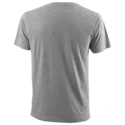 Футболка мужская теннисная Wilson M King Tech Tee - heather grey