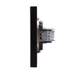 Розетка STRONG компьютерная RJ45 кат6 с/у антрацит KRANZ
