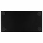 Подставка-органайзер BRAUBERG "Germanium", 4 секции, 160х80х110 мм, черная, металл, 237982