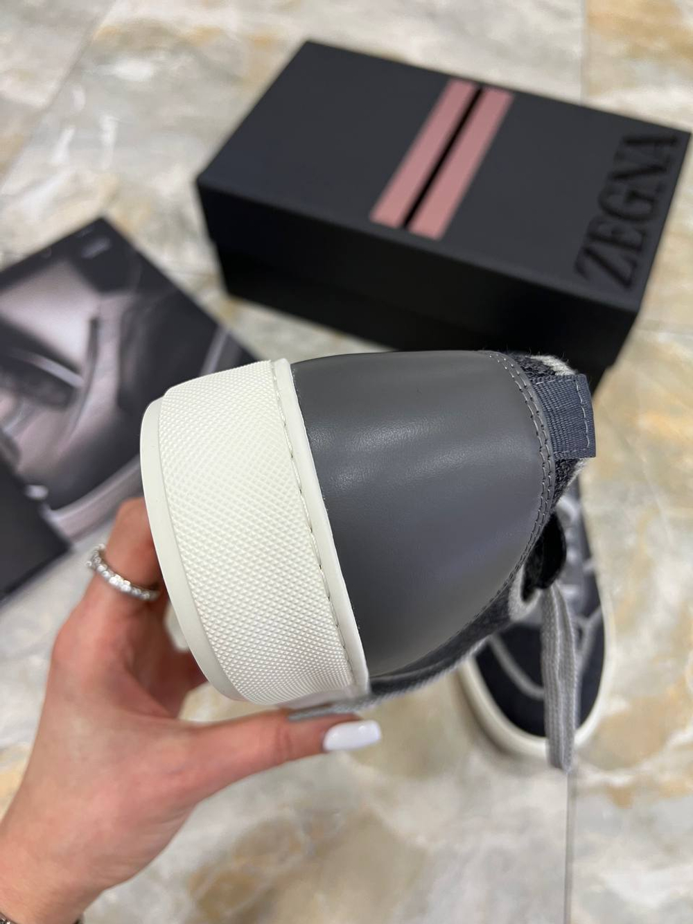 Кеды Zegna