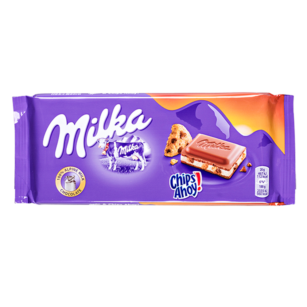 Милка шоколад 100 гр Чипс Ахой (22)