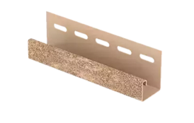 J-планка Ю-Пласт кирпич бежевый 3,05м