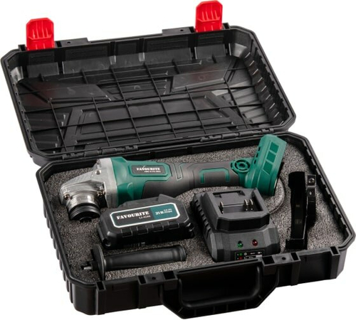 УШМ акк. FAVOURITE OBS 21 FG 125C 21В, бесщет. +1*4Ач +ЗУ (150111221)