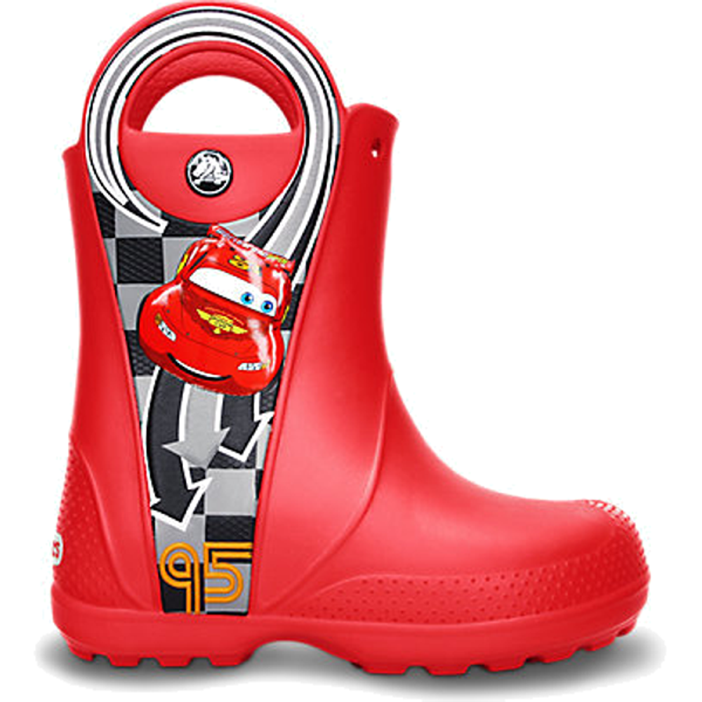 Crocs Handle It Rain Boot Lightning McQueen