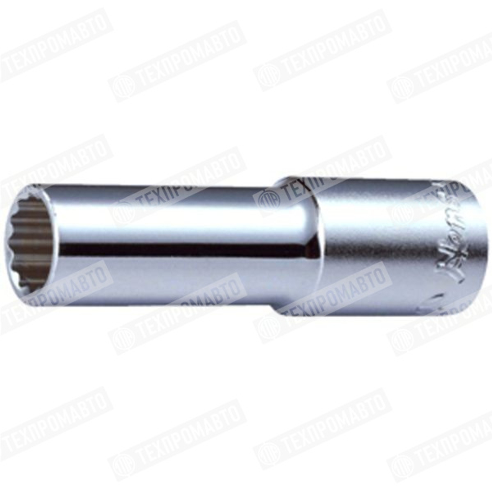 Длинная головка 1/2" 12-граней 17мм