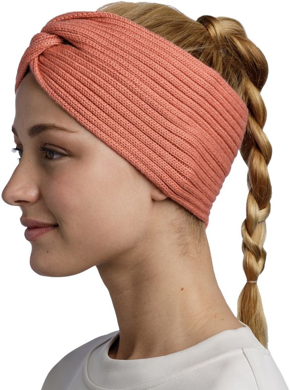 Вязаная повязка на голову Buff Knitted Headband Norval Crimson Фото 2