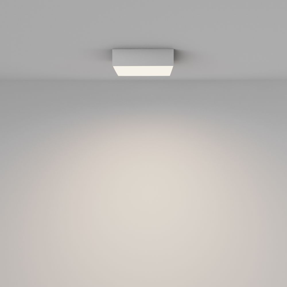 Светильник потолочный светодиодный Maytoni Zon C032CL-24W4K-SQ-W