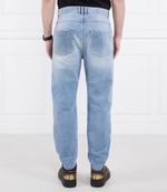 Джинсы Balmain - голубой(AH1MM000 DD09)