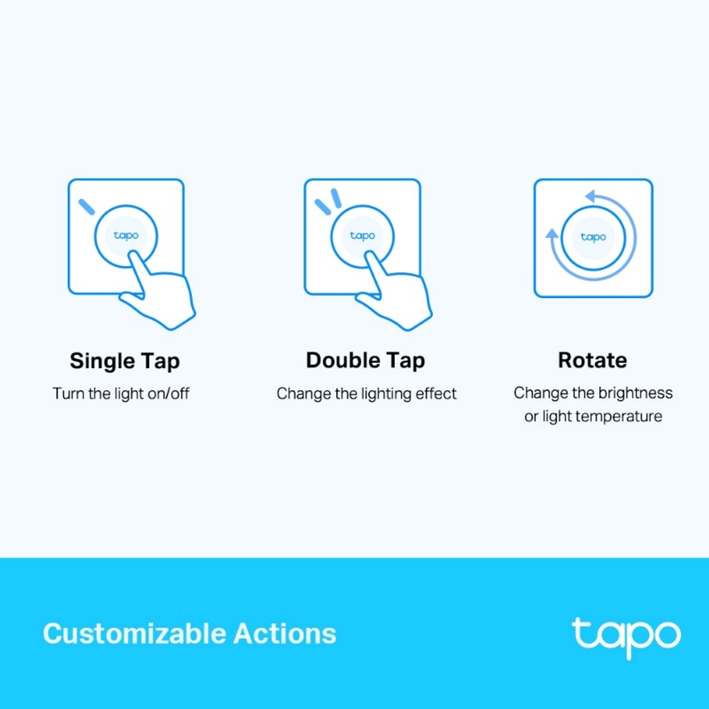 TP-Link Tapo S200D Умный выключатель с диммером