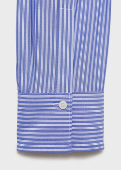 Рубашка прямого кроя из смеси хлопка и лиоцелла