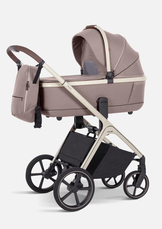 Carrello Коляска 2 в 1 Vector Rock Beige