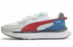 PUMA Wild Rider "Layers White Urban Red"