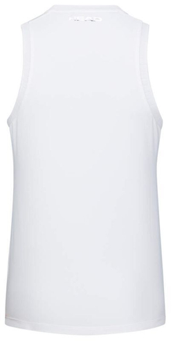 Женский топ теннисный Head Performance Tank Top - white/print perf