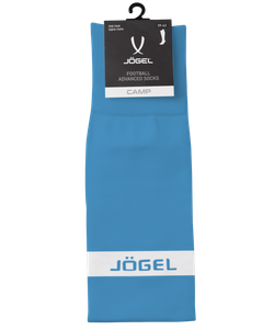 Гетры футбольные CAMP ADVANCED SOCKS, голубой/белый