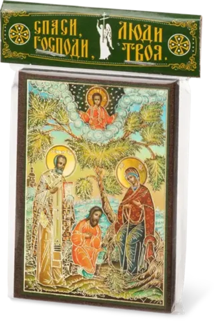 Икона БМ "Беседная" 6х9 на МДФ-6