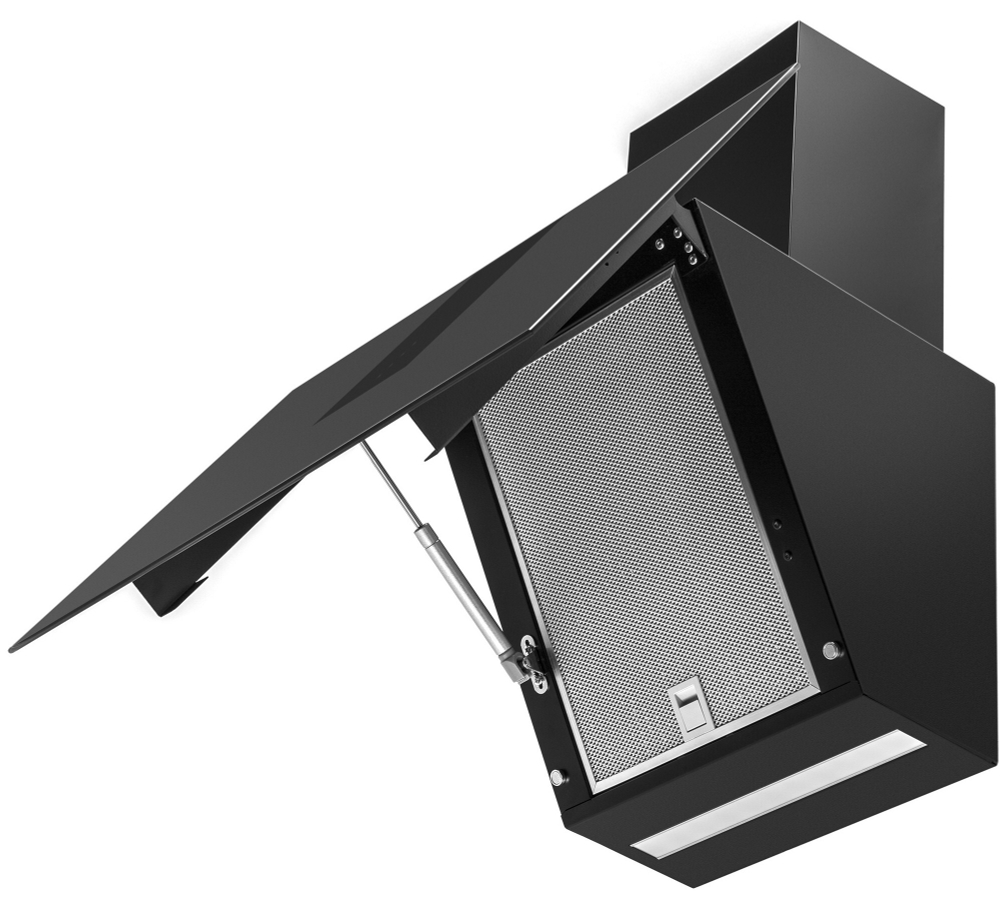 Кухонная вытяжка MAUNFELD Aurora 60 черный матовый фото 2