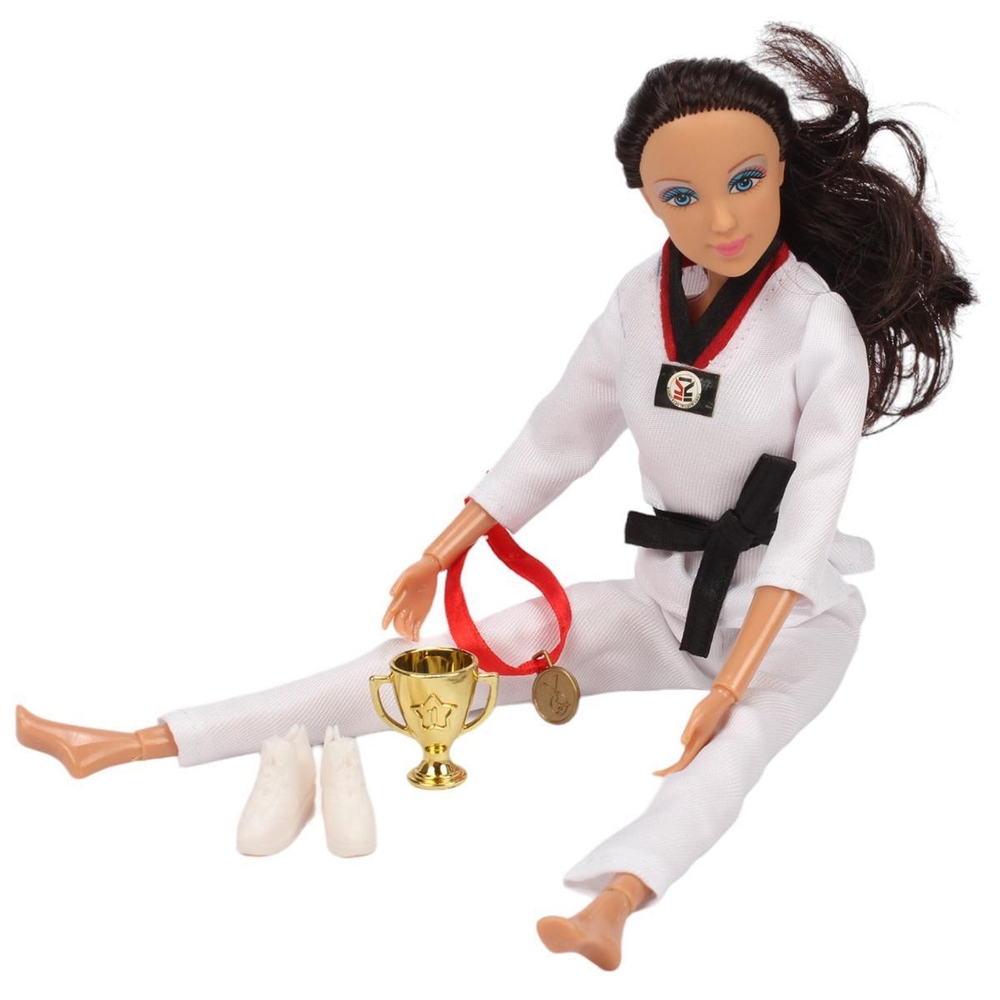 Кукла тип Модель Defa Lucy Чемпионат, шарнирная, 5предм., в ассорт., коробка