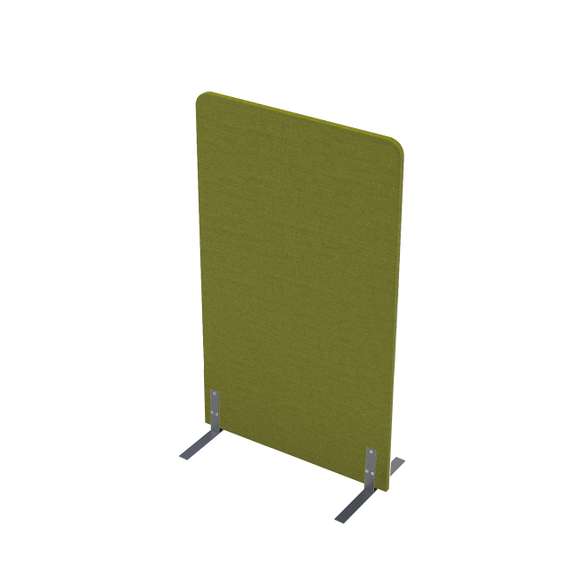 011.МПО.8014 Акустическая мобильная перегородка на стационарных опорах (800*450*1400)