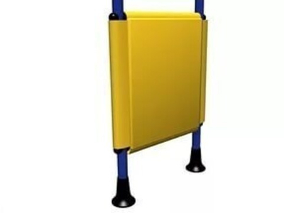 ДМФ-ЭЛК-14.66.02 Ограничитель двусторонний  на 3 ступ. (желтый) ширина 41см