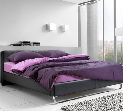 Трикотажный комплект постельного белья 1,5-спальный Ежевичное варенье