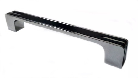 Ручка-скоба L-160мм Хром + Черный 5194 DV