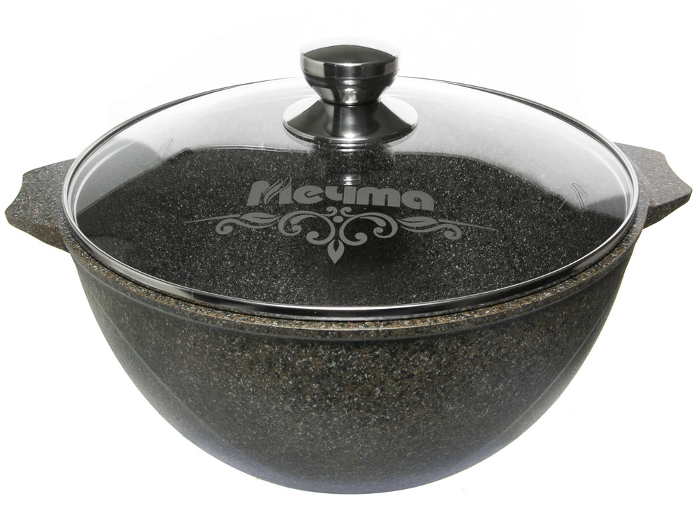 Казан 7л для плова Premium mokko