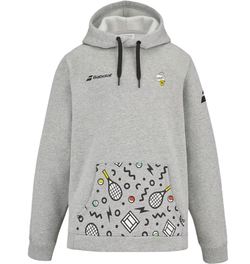 Детская теннисная толстовка Babolat Exercise Sweat Junior C16 - flecked gray
